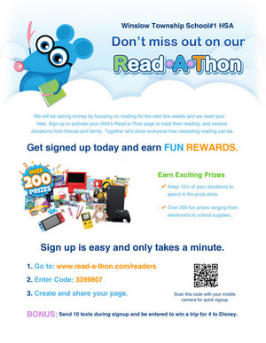 Read-A-Thon starts NOW!